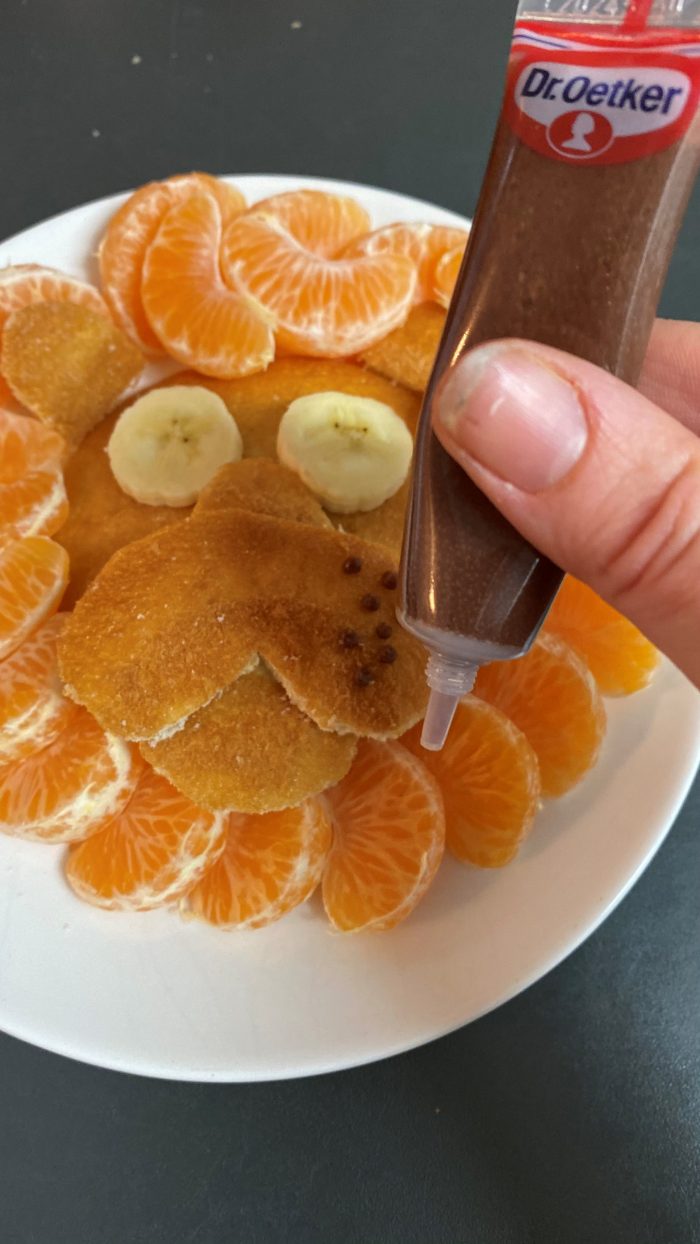 stift fruit leeuw maken